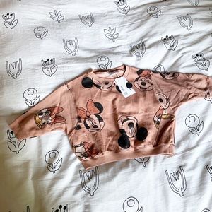 ZARA DISNEY SWEATSHIRT NWT